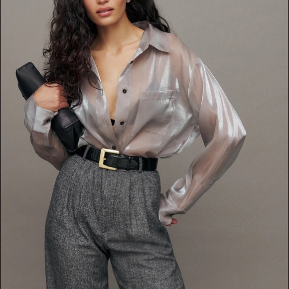 Reformation Tops - Reformation Will Oversized Shirt